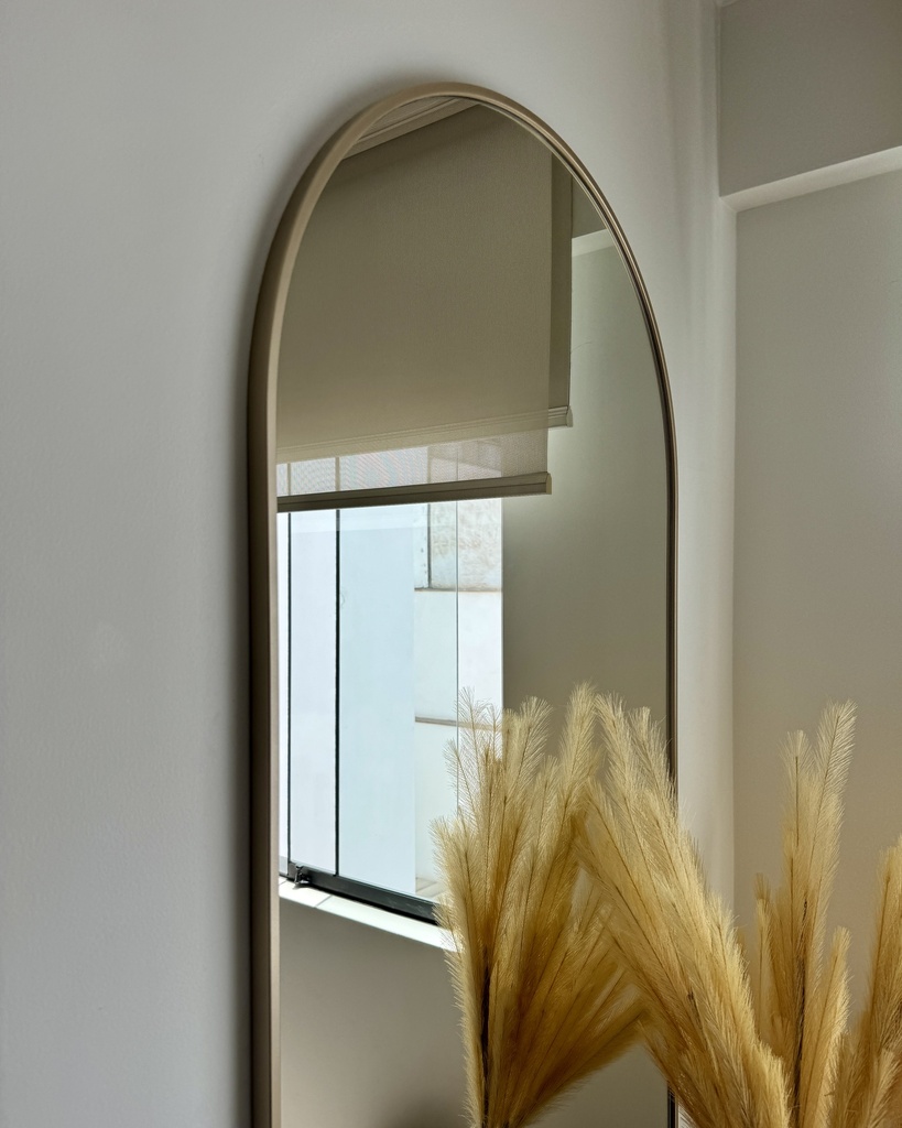 ESPEJO "ARCO IRIS" CHAMPAGNE