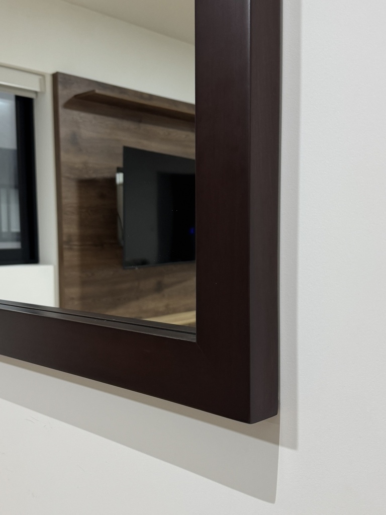 ESPEJO "CAOBA"  MADERA CACHIMBO