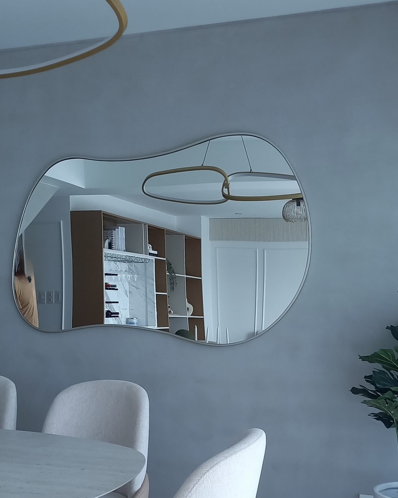 ESPEJO ABSTRACTO " OLA"