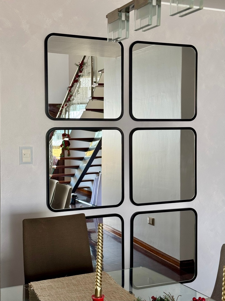 SET DE ESPEJOS "QUADRATA"